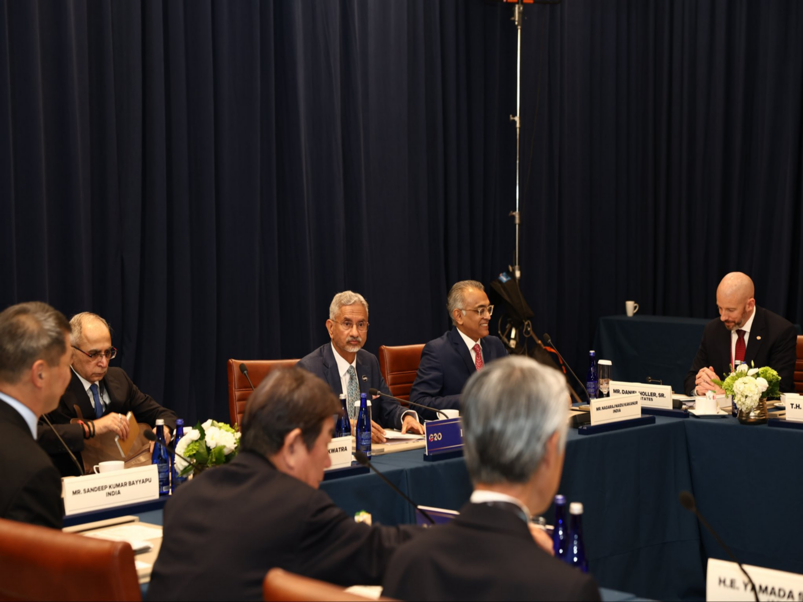 EAM S Jaishankar at Quad ministers' meeting in Atlanta (Photo/@DrSJaishankar)
