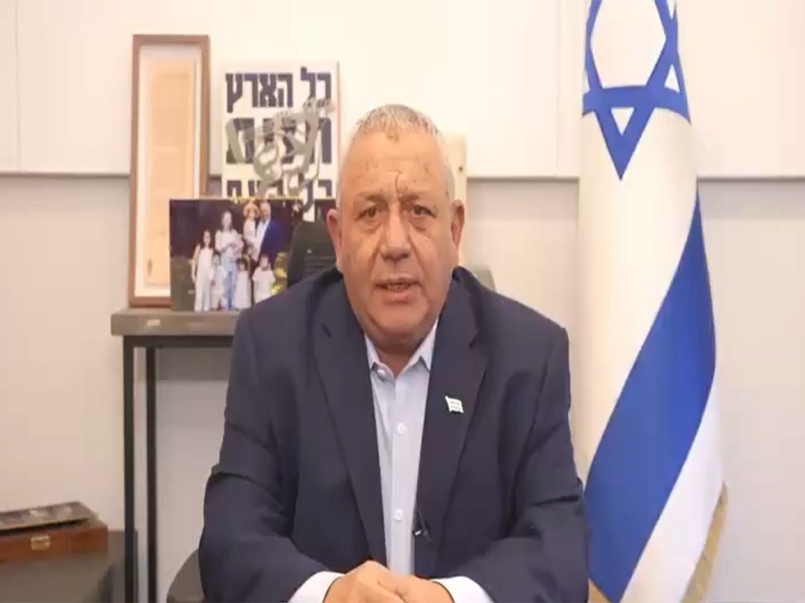 Gadi Eisenkot, leader of Israel’s opposition Yashar party. (File Photo: X/@gadi_eisenkot)