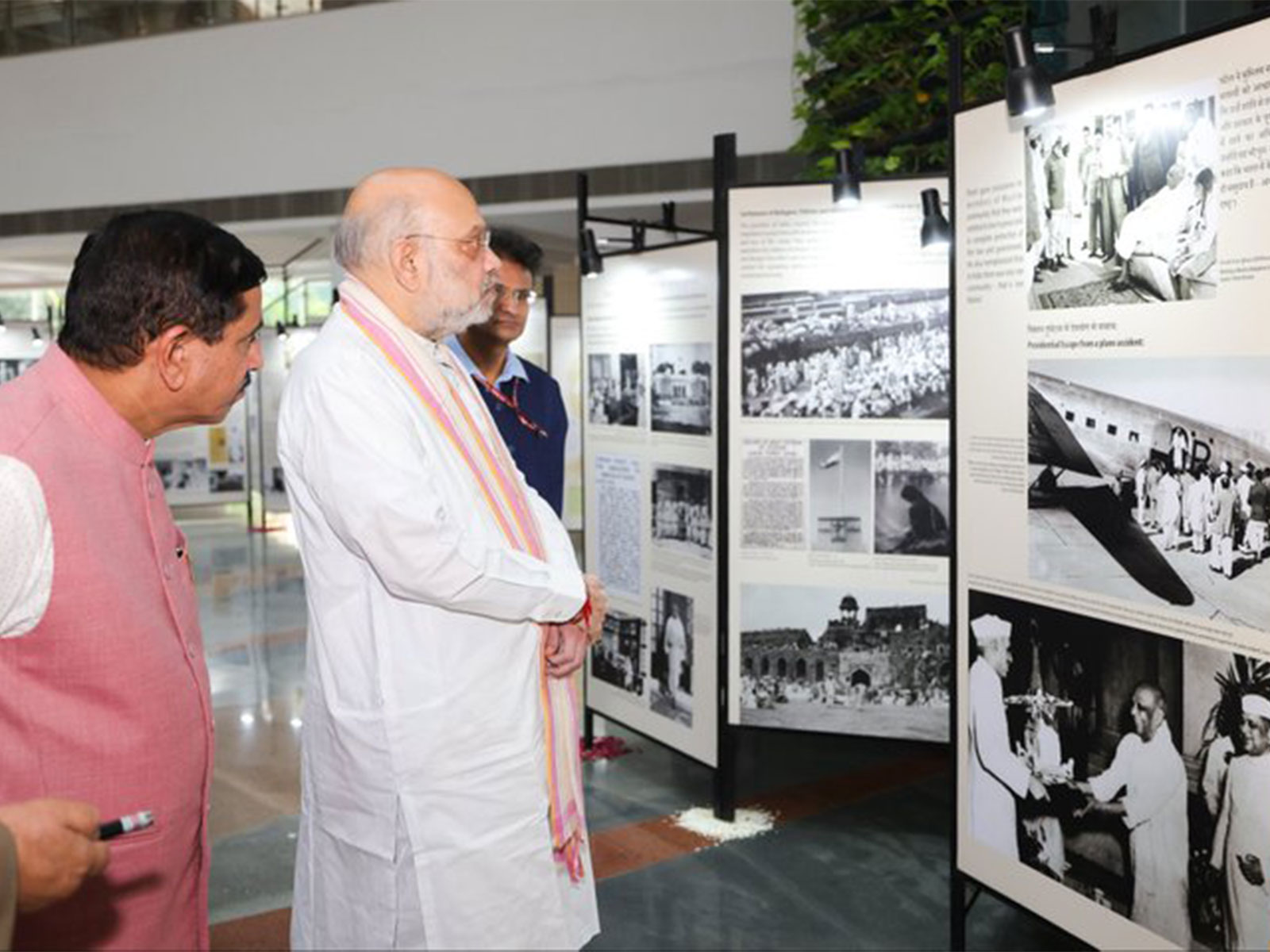 Union Minister Amit Shah at Sardar Patel Exhibition (Photo/X/@AmitShah)