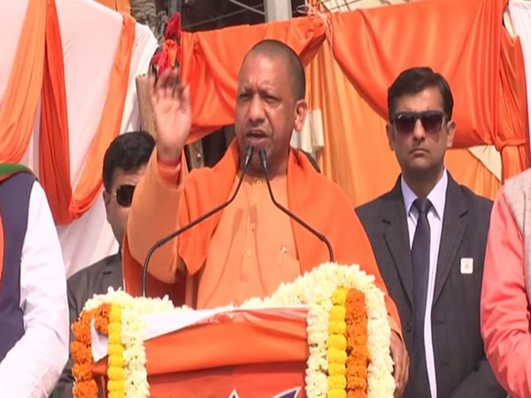 UP Chief Minister Yogi Adityanath addressing a poll rally in Delhi on Saturday. (ANI pictures) UP Chief Minister Yogi Adityanath addressing a poll rally in Delhi on Saturday. (ANI pictures)