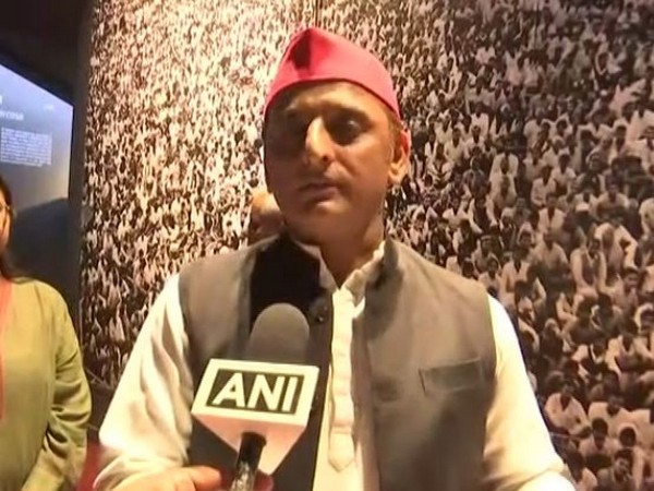 SP chief Akhilesh Yadav speaking to ANI in Lucknow on Friday. (Photo/ANI) SP chief Akhilesh Yadav speaking to ANI in Lucknow on Friday. (Photo/ANI)