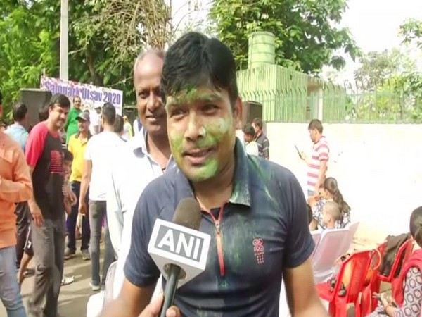 Manas Ranjan Sahu speaking to ANI on Tuesday. Photo/ANI Manas Ranjan Sahu speaking to ANI on Tuesday. Photo/ANI