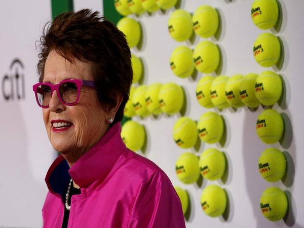 Former American tennis player Billie Jean King Former American tennis player Billie Jean King