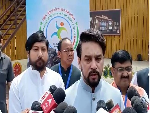 Anurag Thakur. (Photo- ANI)