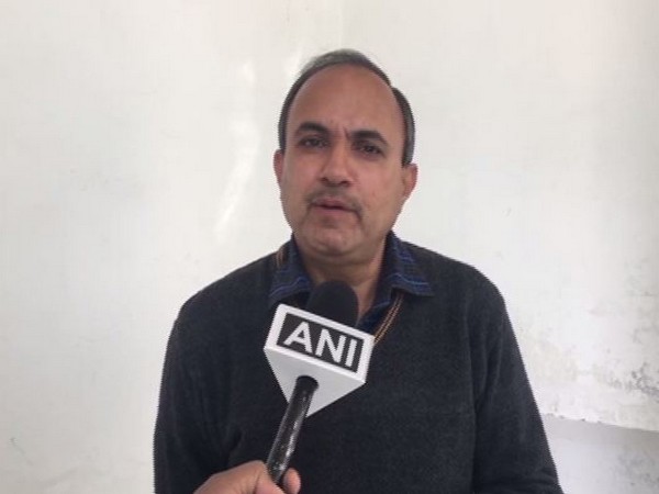 Narendra Sharma, manager of school in Jewar, speaking to ANI on Friday. (Photo/ANI) Narendra Sharma, manager of school in Jewar, speaking to ANI on Friday. (Photo/ANI)