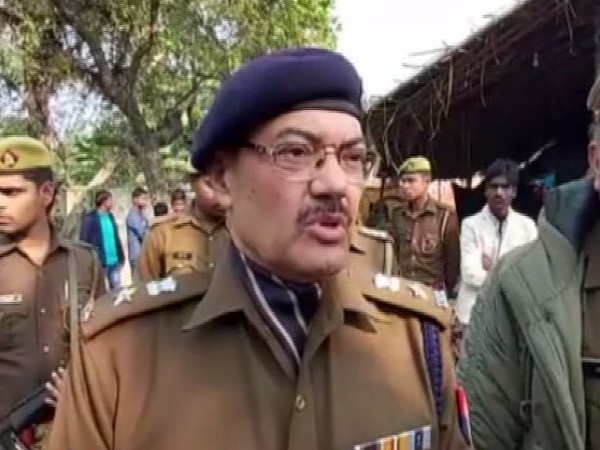 Arvind Chaturvedi, Superintendent of Police (SP) Barabanki speaking to reporters on Saturday. Photo/ANI Arvind Chaturvedi, Superintendent of Police (SP) Barabanki speaking to reporters on Saturday. Photo/ANI