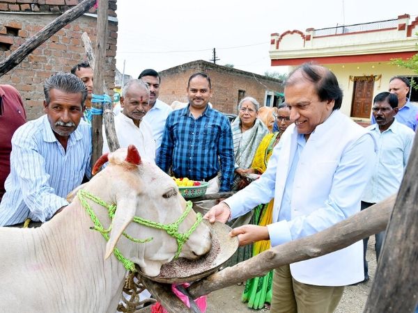 Dinesh Shahra Foundation conducts Gau Shakti Abhiyan in Nagpur Dinesh Shahra Foundation conducts Gau Shakti Abhiyan in Nagpur