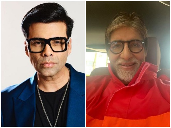 Karan Johar and Amitabh Bachchan (Image Courtesy : Instagram) Karan Johar and Amitabh Bachchan (Image Courtesy : Instagram)