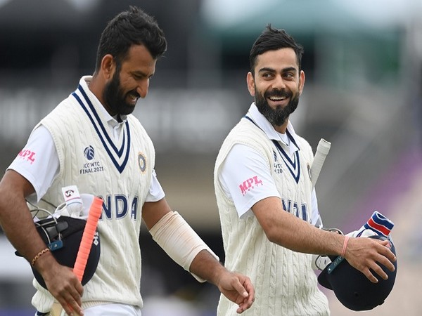 Cheteshwar Pujara and Virat Kohli (Image: ICC)