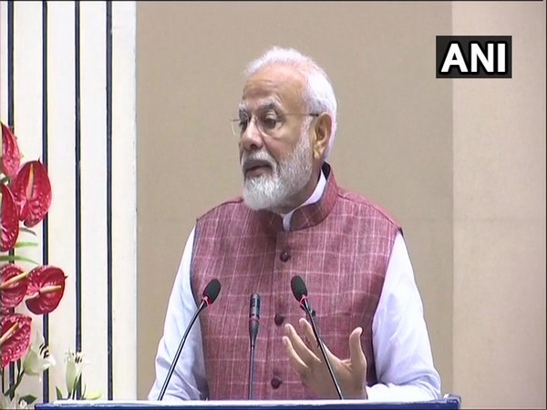 Prime Minister Narendra Modi speaking at the valedictory function of 'Arogya Manthan' in New Delhi on Tuesday. Photo/ANI Prime Minister Narendra Modi speaking at the valedictory function of 'Arogya Manthan' in New Delhi on Tuesday. Photo/ANI
