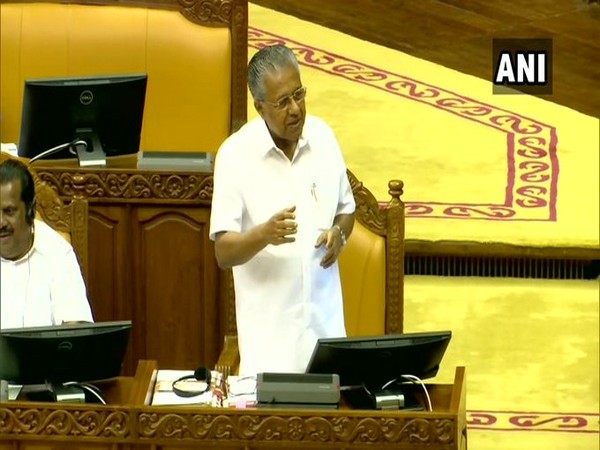Kerala Chief Minister P Vijayan in the Assembly. Kerala Chief Minister P Vijayan in the Assembly.