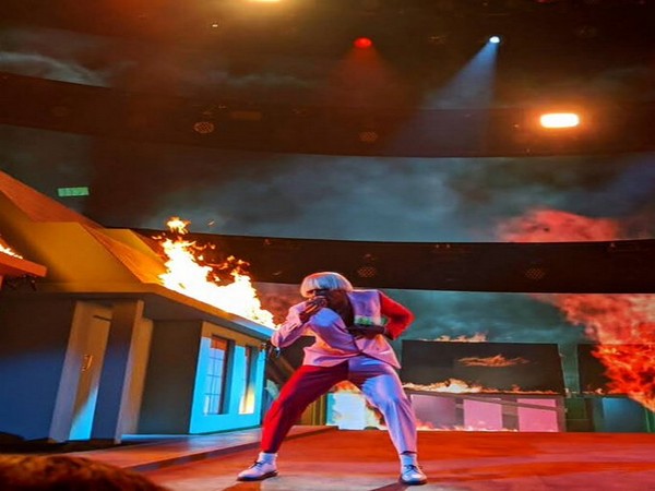 Tyler, the Creator during his performance at the Grammys (Image Source: Grammy Twitter) Tyler, the Creator during his performance at the Grammys (Image Source: Grammy Twitter)