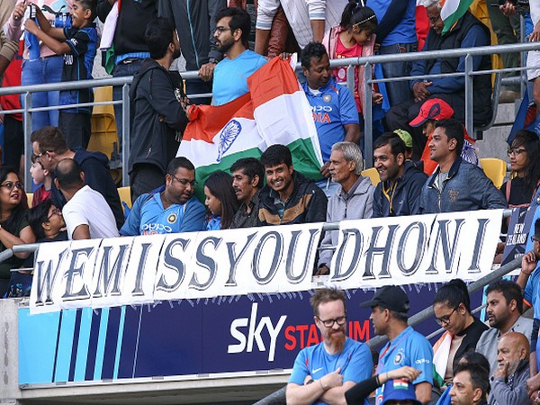 Fans display banner in fourth T20I between India and New Zealand (Photo/ BCCI Twitter) Fans display banner in fourth T20I between India and New Zealand (Photo/ BCCI Twitter)