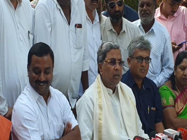 Congress leader Siddarmaiah addressing a press conference in Bengaluru, Karnataka on Friday. (Photo/ANI) Congress leader Siddarmaiah addressing a press conference in Bengaluru, Karnataka on Friday. (Photo/ANI)