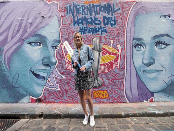 Ellyse Perry unveils mural in Melbourne ahead of Women's T20 World Cup (Photo/ T20 World Cup Twitter) Ellyse Perry unveils mural in Melbourne ahead of Women's T20 World Cup (Photo/ T20 World Cup Twitter)