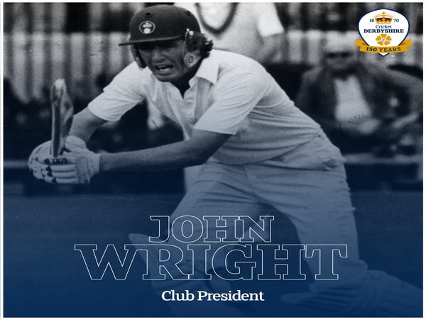 John Wright (Photo/ Derbyshore CCC Twitter) John Wright (Photo/ Derbyshore CCC Twitter)