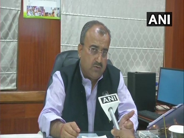 Bihar Health Minister Mangal Pandey while speaking to ANI in Patna on Thursday. Photo/ANI Bihar Health Minister Mangal Pandey while speaking to ANI in Patna on Thursday. Photo/ANI