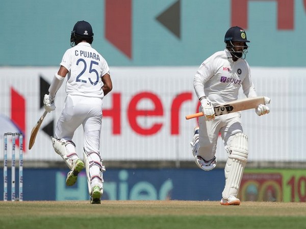 Pant and Pujara in action against England (Photo/ BCCI Twitter)