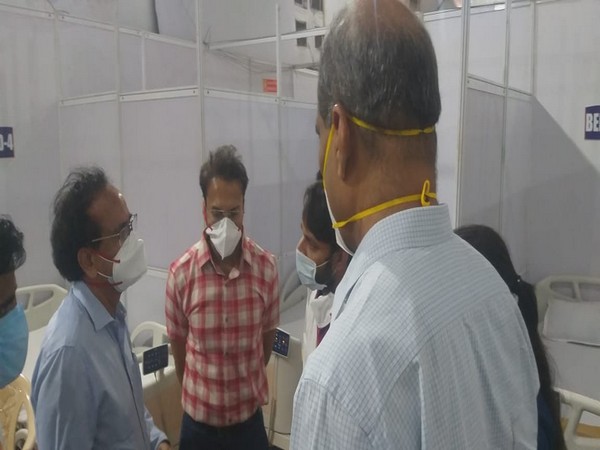 Visuals from BKC COVID-19 Vaccination centre (Photo/ANI) Visuals from BKC COVID-19 Vaccination centre (Photo/ANI)