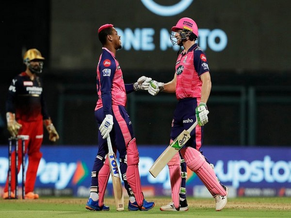Jos Buttler and Shimron Hetmyer (Photo/IPL-Twitter)