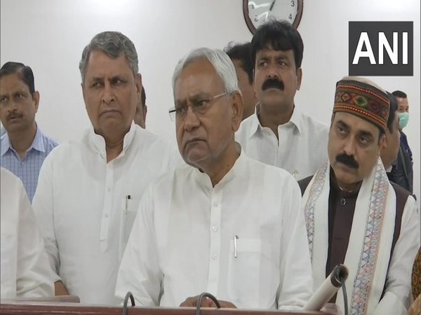 Bihar Chief Minister Nitish Kumar (Photo/ANI)