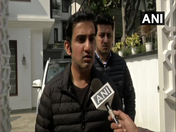 BJP MP and former cricketer Gautam Gambhir BJP MP and former cricketer Gautam Gambhir