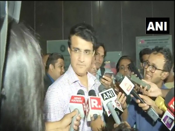 BCCI president Sourav Ganguly BCCI president Sourav Ganguly