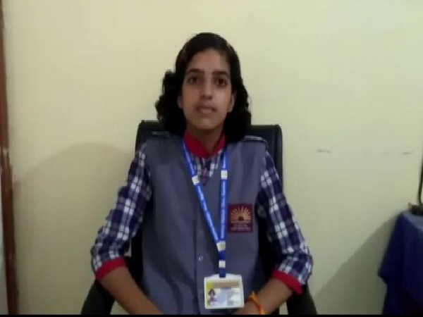 Garima Sharma while talking to ANI Garima Sharma while talking to ANI
