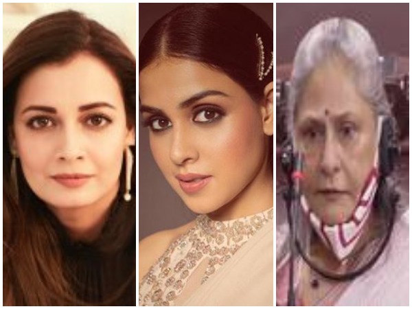 Dia Mirza, Genelia Deshmukh and Jaya Bachchan (Image courtesy: Twitter)