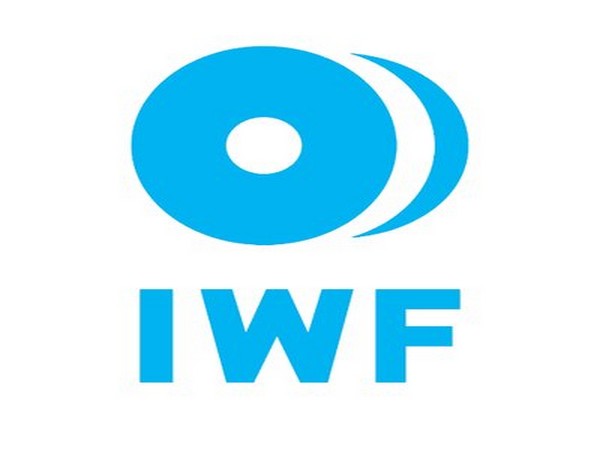International Weightlifting Federation )IWF) logo International Weightlifting Federation )IWF) logo