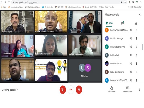 Sustainability talk by eminent dignitaries - Shri Jayesh Ranjan, I.A.S ,Shri B Kalyan Chakravarthy, I.A.S, Shri P Raja Babu, I.A.S , Shri. Ashish Modi, I.A.S and Deepika Joshi