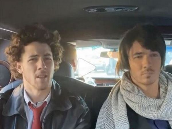 A still from the TikTok video of Jonas brothers (Image courtesy: Instagram) A still from the TikTok video of Jonas brothers (Image courtesy: Instagram)