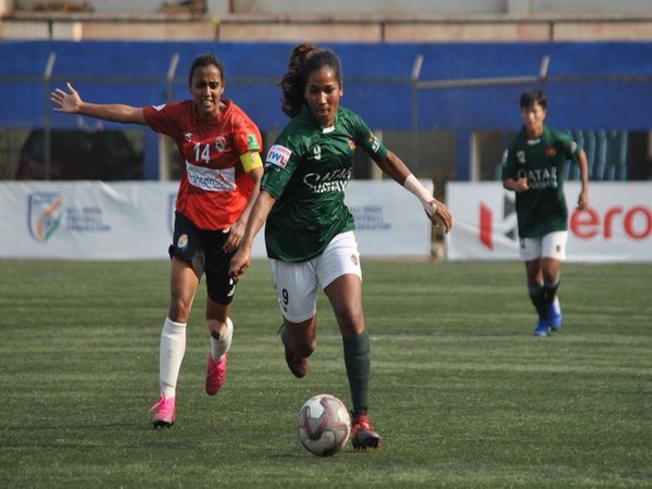 Asha Kumari and Techi Akung scored one goal each for Kenkre. (Photo/Indian Football Team Twitter) Asha Kumari and Techi Akung scored one goal each for Kenkre. (Photo/Indian Football Team Twitter)