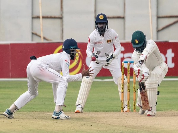 Sri Lanka restricted Zimbabwe at 358 runs in their first innings. (Photo/ Sri Lanka Cricket Twitter) Sri Lanka restricted Zimbabwe at 358 runs in their first innings. (Photo/ Sri Lanka Cricket Twitter)