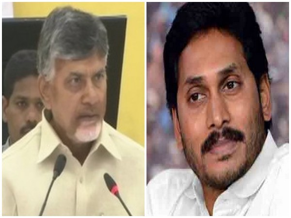 Chandrababu Naidu: Jagan attempts to draw political mileage from Vivekananda Reddy 'murder' Andhra Pradesh Chief Minister N Chandrababu Naidu (left) and YSR Congress chief Jaganmohan Reddy (right)