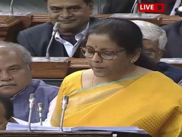 Union Finance Minister Nirmala Sitharaman presenting Union Budget 2020-2021 in Lok Sabha. Union Finance Minister Nirmala Sitharaman presenting Union Budget 2020-2021 in Lok Sabha.