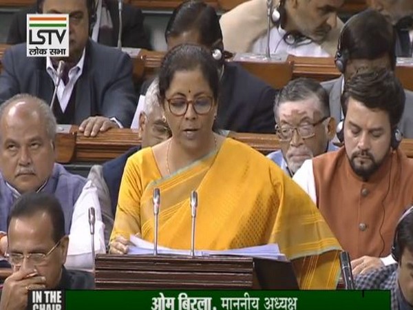 Union Finance Minister Nirmala Sitharaman presenting Union Budget 2020-2021 in Lok Sabha. Union Finance Minister Nirmala Sitharaman presenting Union Budget 2020-2021 in Lok Sabha.