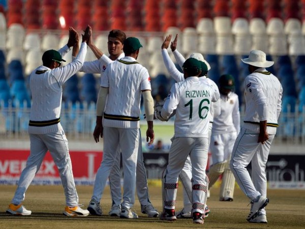 Naseem and Yasir took four-wickets each in Bangladesh's second innings. (Photo/ Pakistan Cricket Twitter) Naseem and Yasir took four-wickets each in Bangladesh's second innings. (Photo/ Pakistan Cricket Twitter)