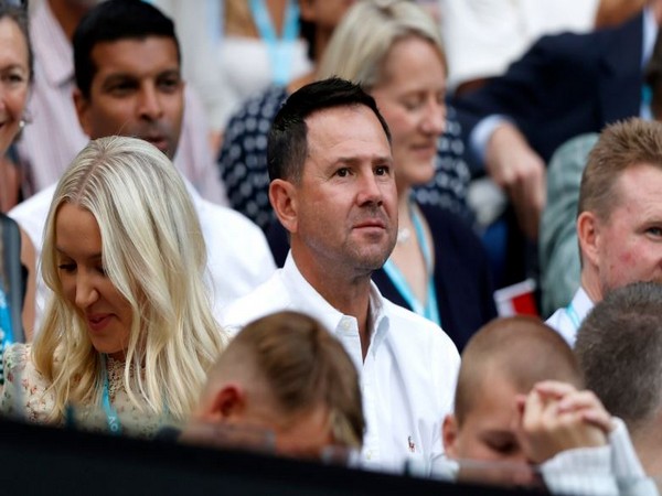 Former Australian cricketer Ricky Ponting (Photo/ Australian Open Twitter) Former Australian cricketer Ricky Ponting (Photo/ Australian Open Twitter)
