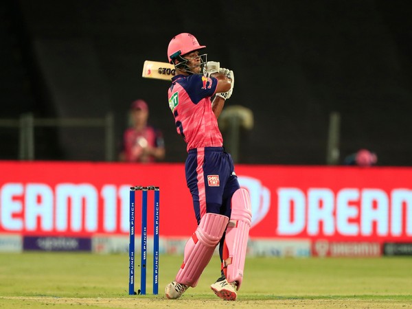 Riyan Parag in action against Royal Challengers Bangalore (Image: IPL Twitter)