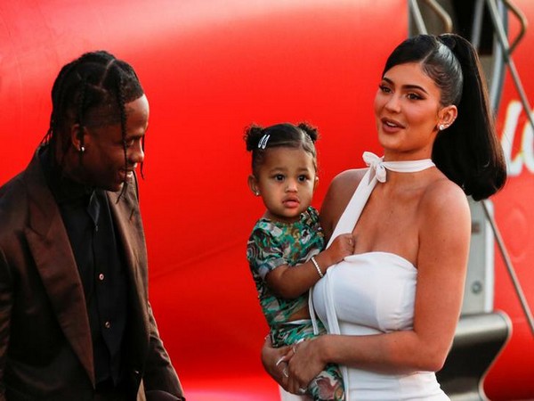 Travis Scott, Kylie Jenner and Stormi Travis Scott, Kylie Jenner and Stormi