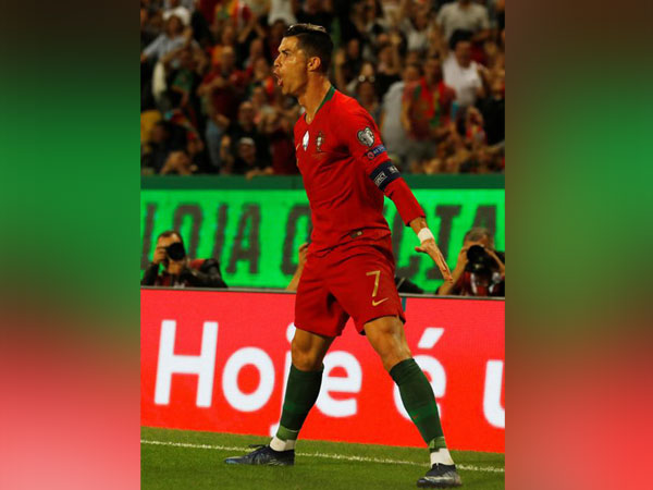 Portugal's Cristiano Ronaldo celebrates after scoring goal against Luxembourg Portugal's Cristiano Ronaldo celebrates after scoring goal against Luxembourg