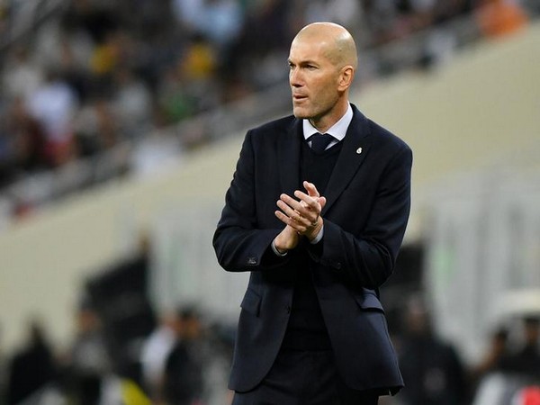 Real Madrid manager Zinedine Zidane Real Madrid manager Zinedine Zidane