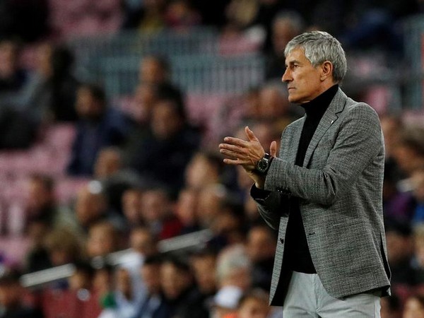 Barcelona manager Quique Setien Barcelona manager Quique Setien