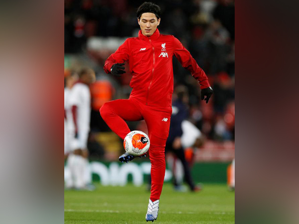 Liverpool's Takumi Minamino Liverpool's Takumi Minamino