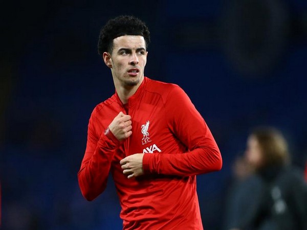 Liverpool's Curtis Jones Liverpool's Curtis Jones