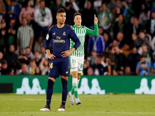 Real Madrid's Casemiro Real Madrid's Casemiro