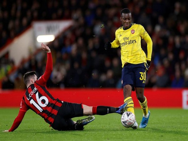 Arsenal's Eddie Nketiah Arsenal's Eddie Nketiah