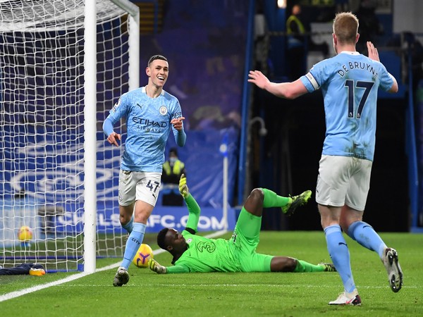 Manchester City midfielder Phil Foden