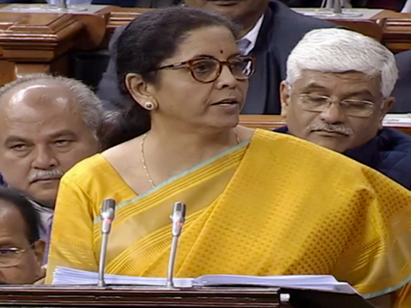 Union Minister Nirmala Sitharaman during her budget speech on Saturday. (File Photo) Union Minister Nirmala Sitharaman during her budget speech on Saturday. (File Photo)